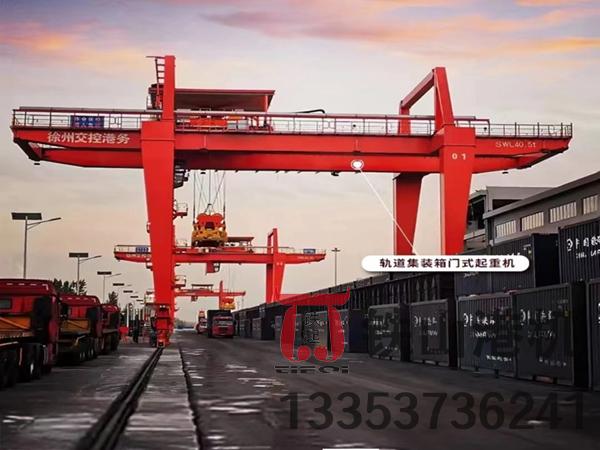 江蘇鎮江軌道式集裝箱龍門吊廠家軌道式集裝箱龍門吊操作簡便 靈活